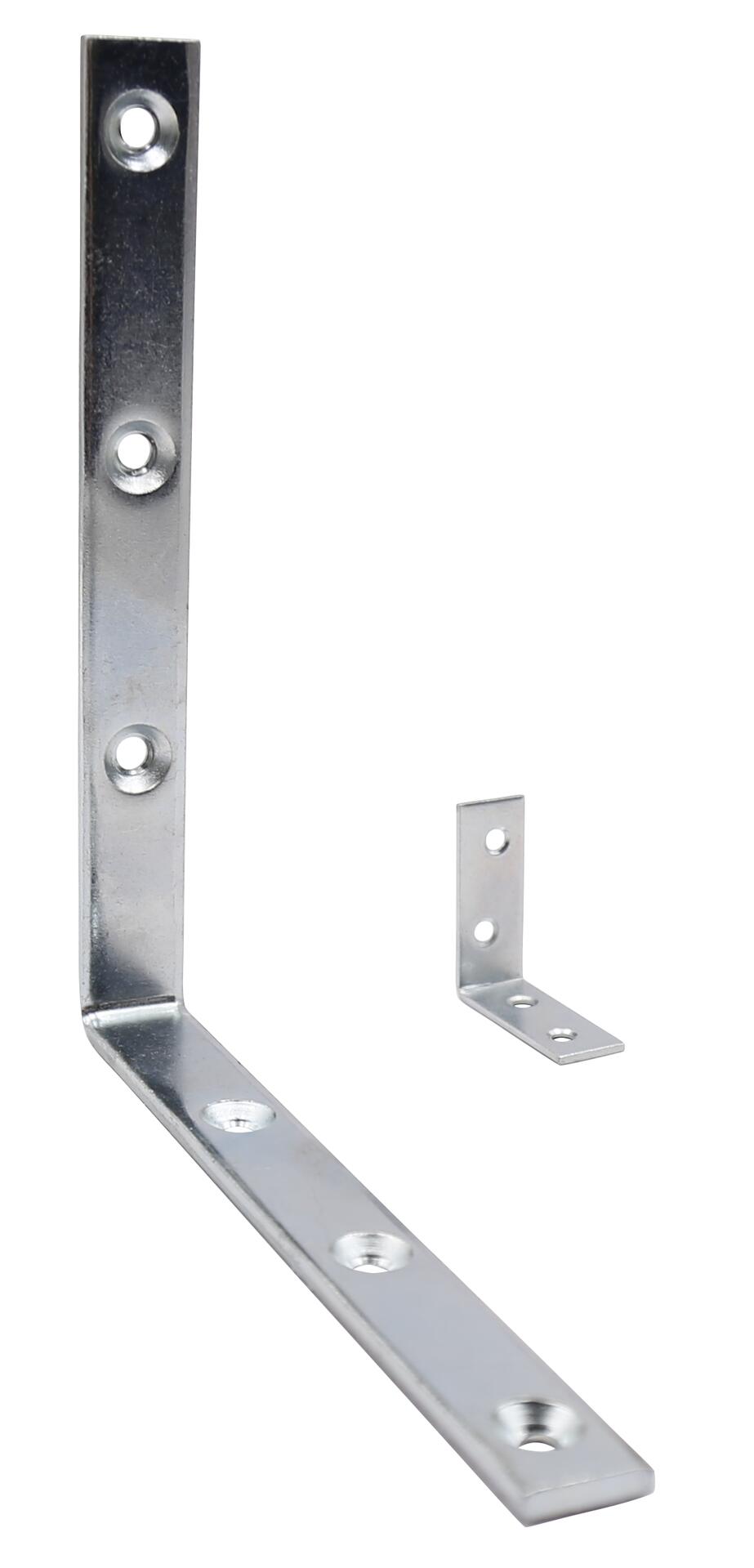 Stuh- und Kistenlwinkel blau-verzinkt 100x100 mm