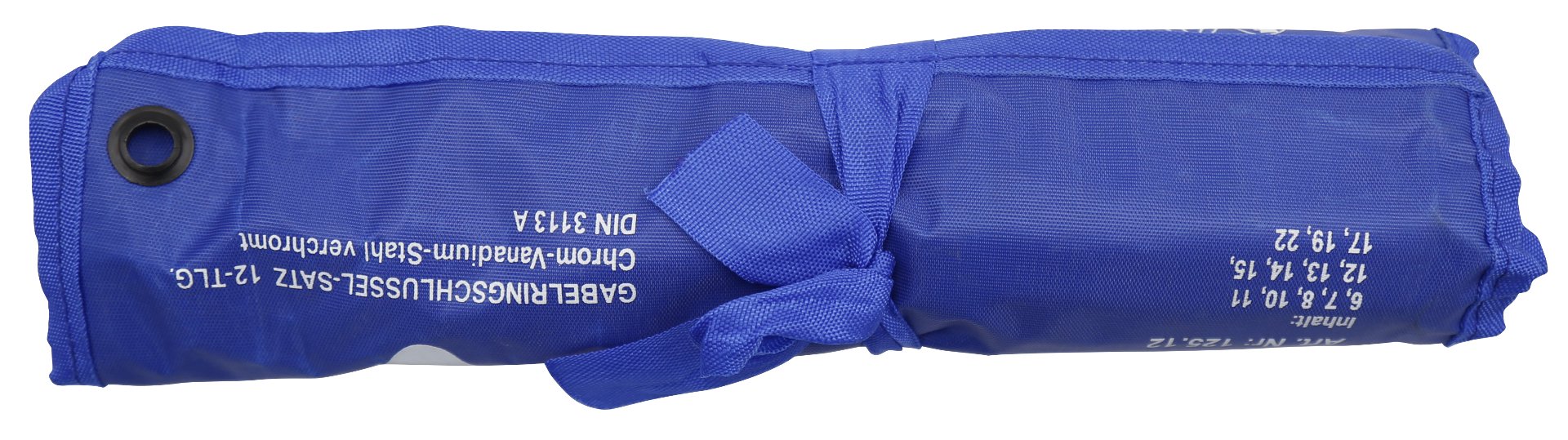 Rolltasche zusammengerollt