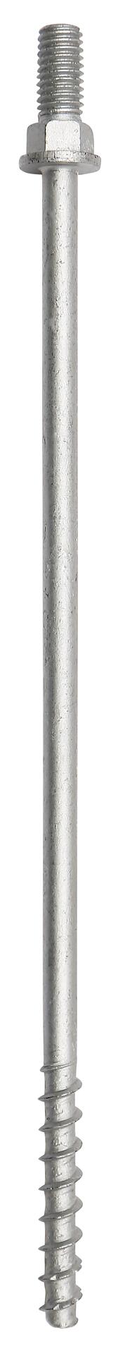 Betonschraube mit Anschlussgewinde verz. 6x135 / M8x16
