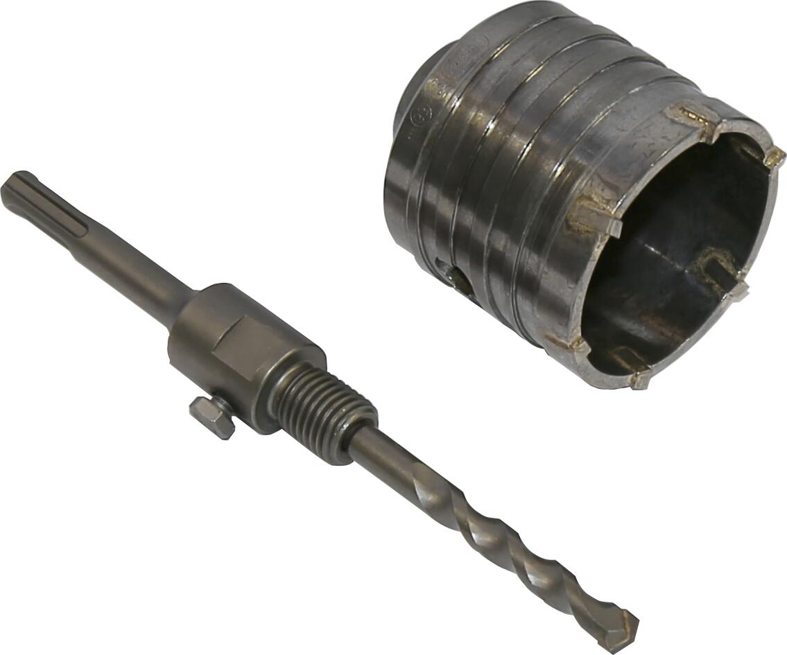 Hammerbohrkronen Set SDS-plus 68 mm komplett