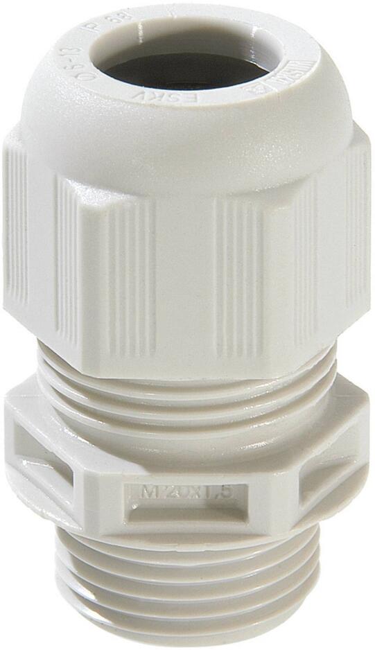 Kabelverschraubung IP68 (Ø 13-21mm) ESKV 32 / RAL 7035