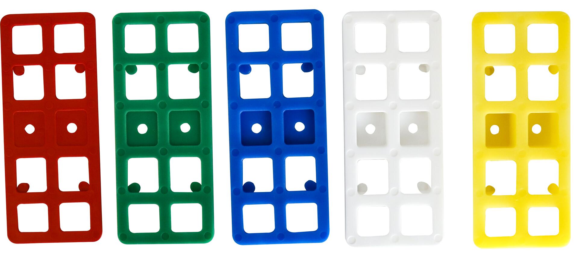 Justierklotz L blau (3.000 kg Tragfähigkeit) 5 x120 x 50