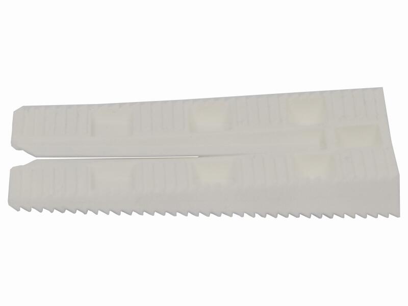 Kusto-Montagekeile gelb 70 x 35 x 11 mm / 22 Stk.