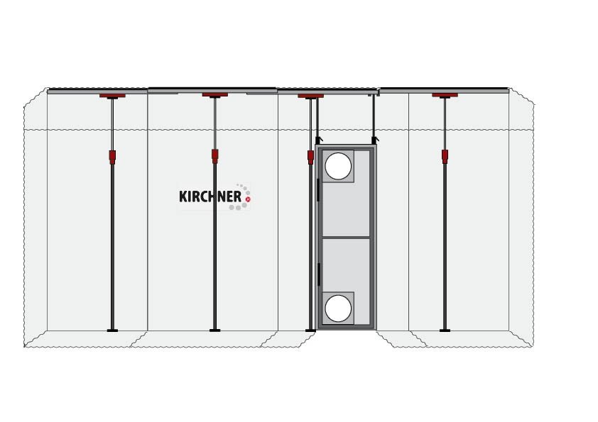 Staubschutzwand XXL-Paket