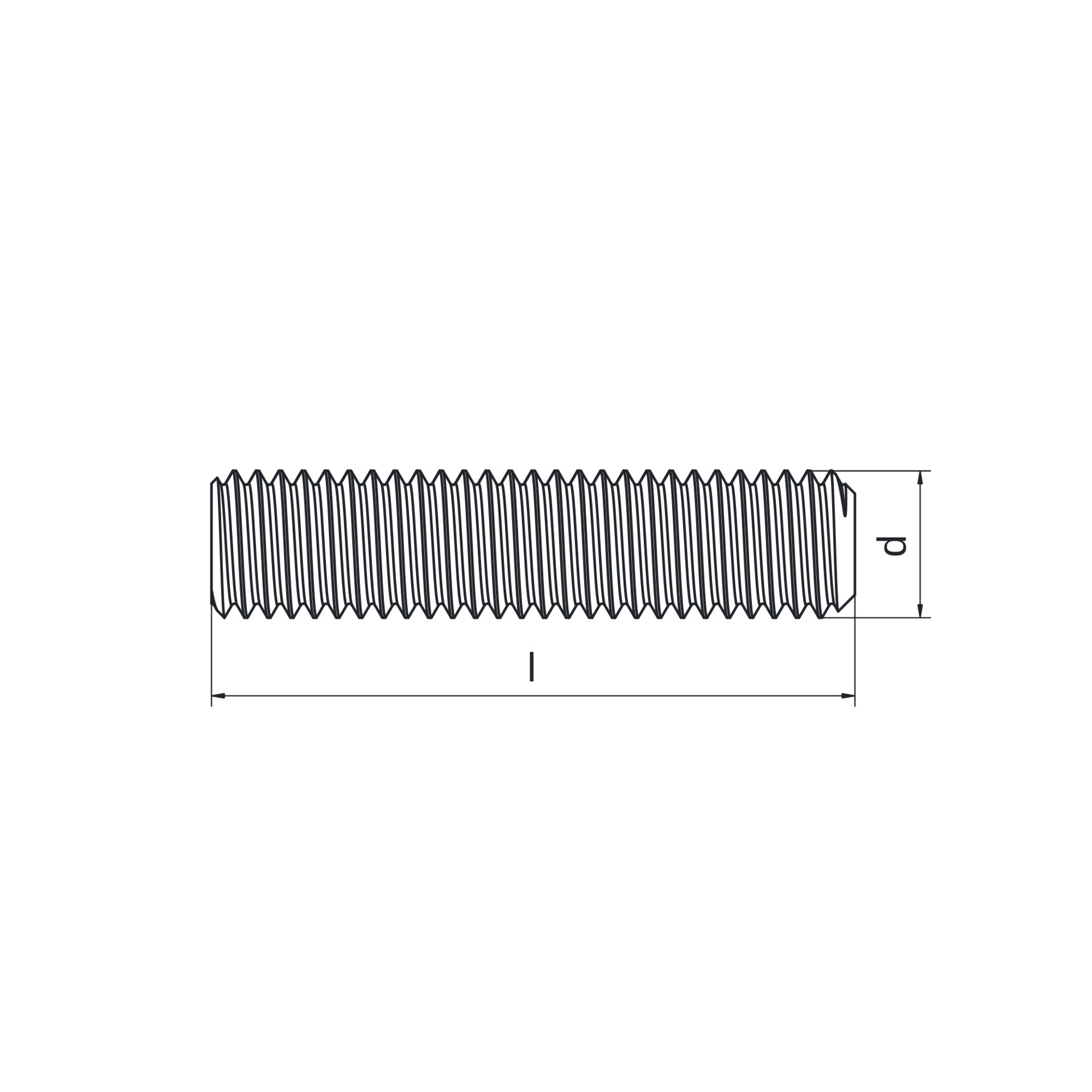 Technische Maßzeichnung