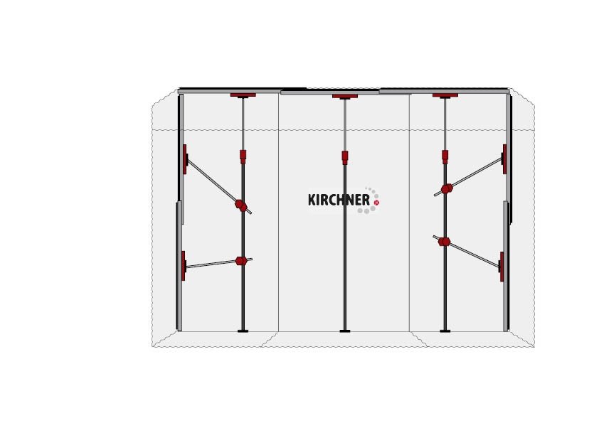 Staubschutzwand Komplettpaket