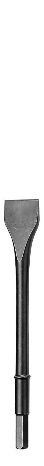 Breitmeißel, 16 mm Sechskant Schneide 75 mm, GL  380 mm BM408