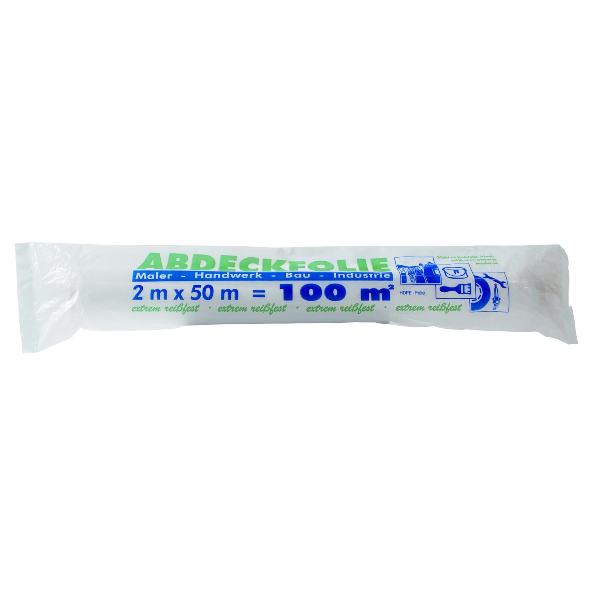 Abdeckfolie 7 mic. 2 m x 100 m (gef.a.1m)