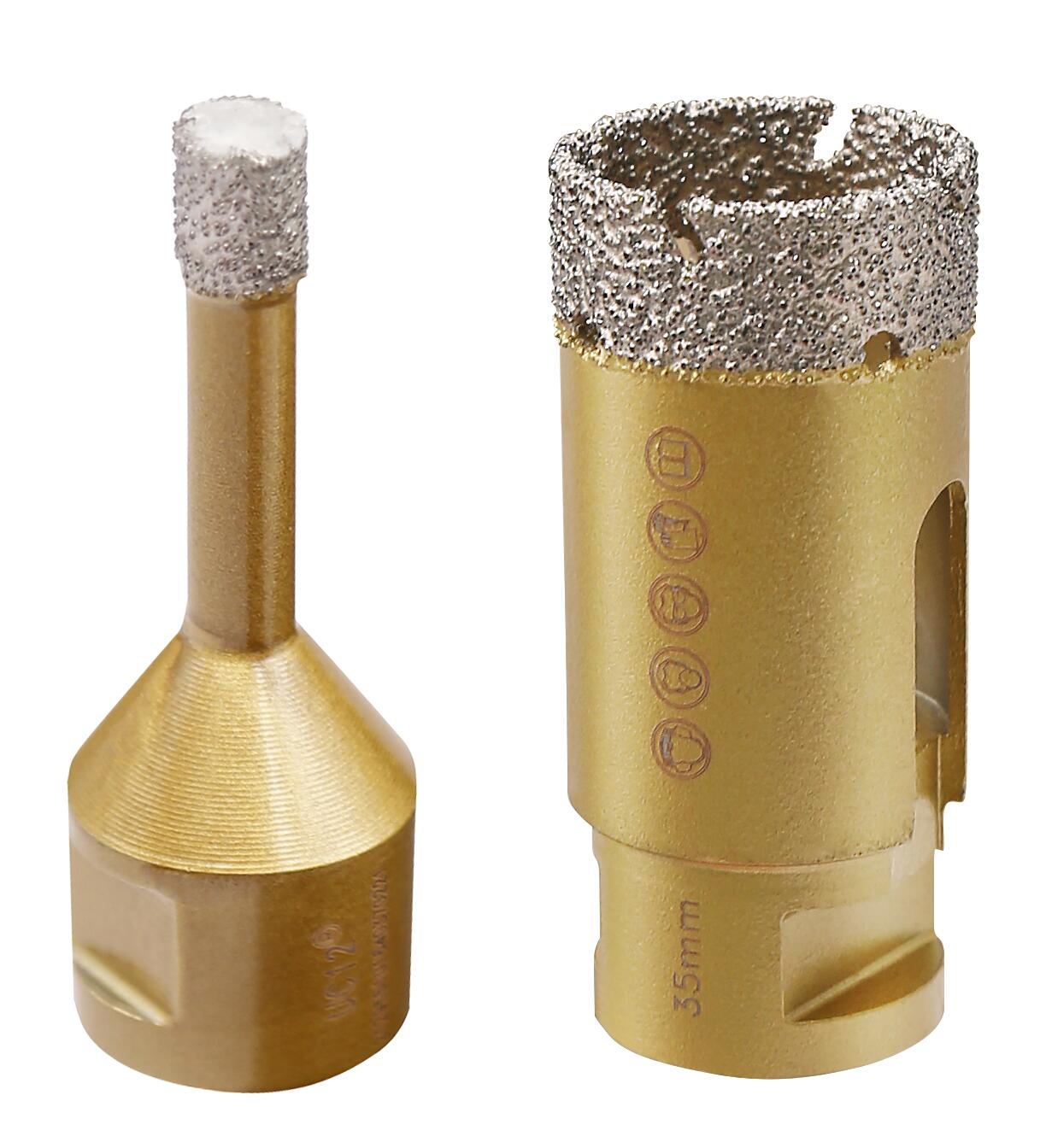 "GIANT" FLIESENBOHRKRONE T Ø 10 mm M 14 WS Spindelaufnahme