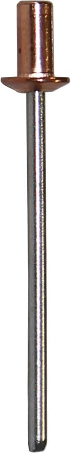 Dichtblindnieten Kupfer/A2 3,2 x 9,5