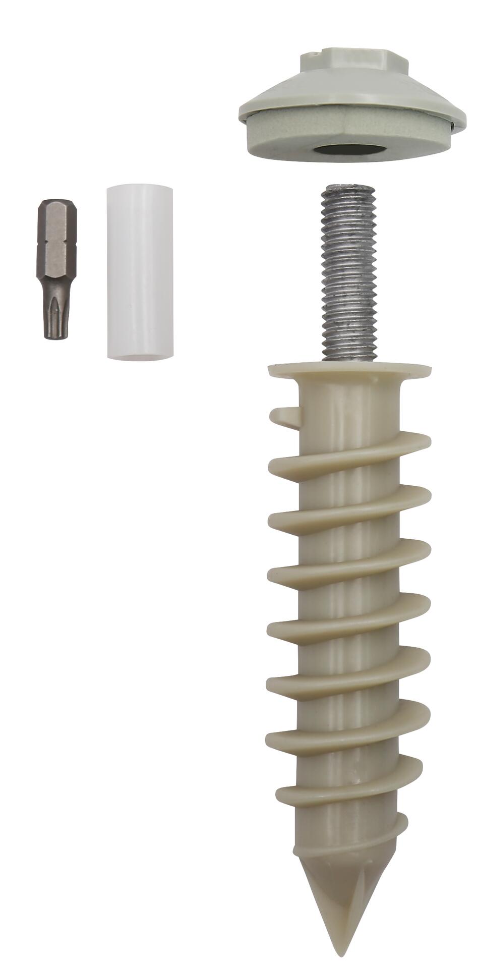 Isolierverankerung M10 gelb vz. f. Fallrohrsch. / 5er-Pack
