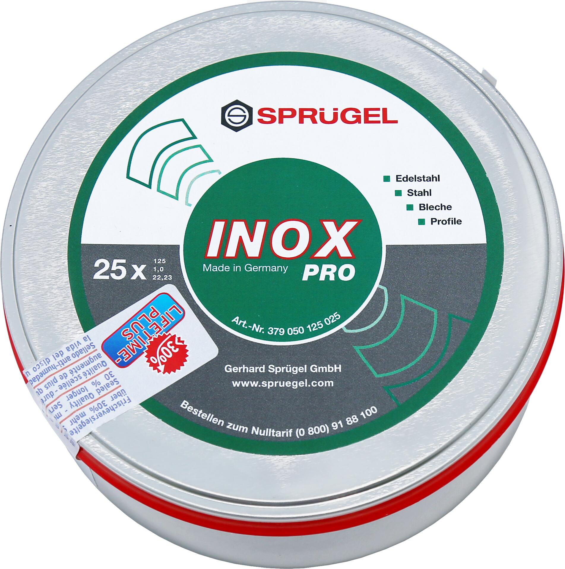 INOX PRO Trennscheiben 115 x 1,0 x 22,23 mm