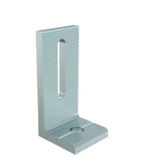 Winkeladapter für Solarstockschraube 84,22 x 40 x 38 mm M10, Edelstahl