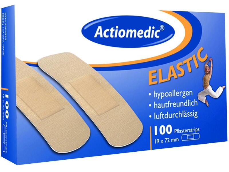 Pflasterstrips Actiomedic 100 Stück 290.52
