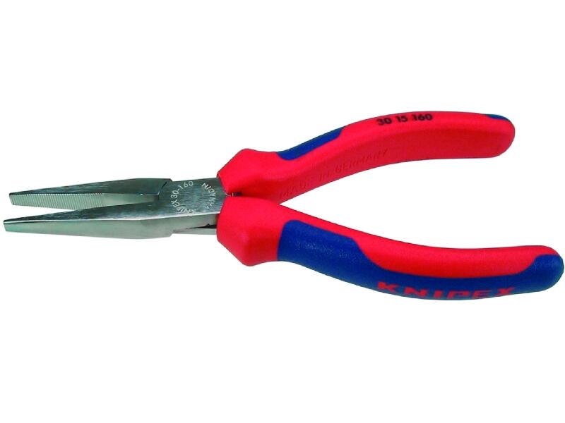 FLACHZANGE LANG KNIPEX ISOL. 160 MM 3015.6