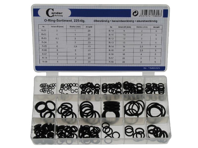 O-Ring-Sortiment 01.225