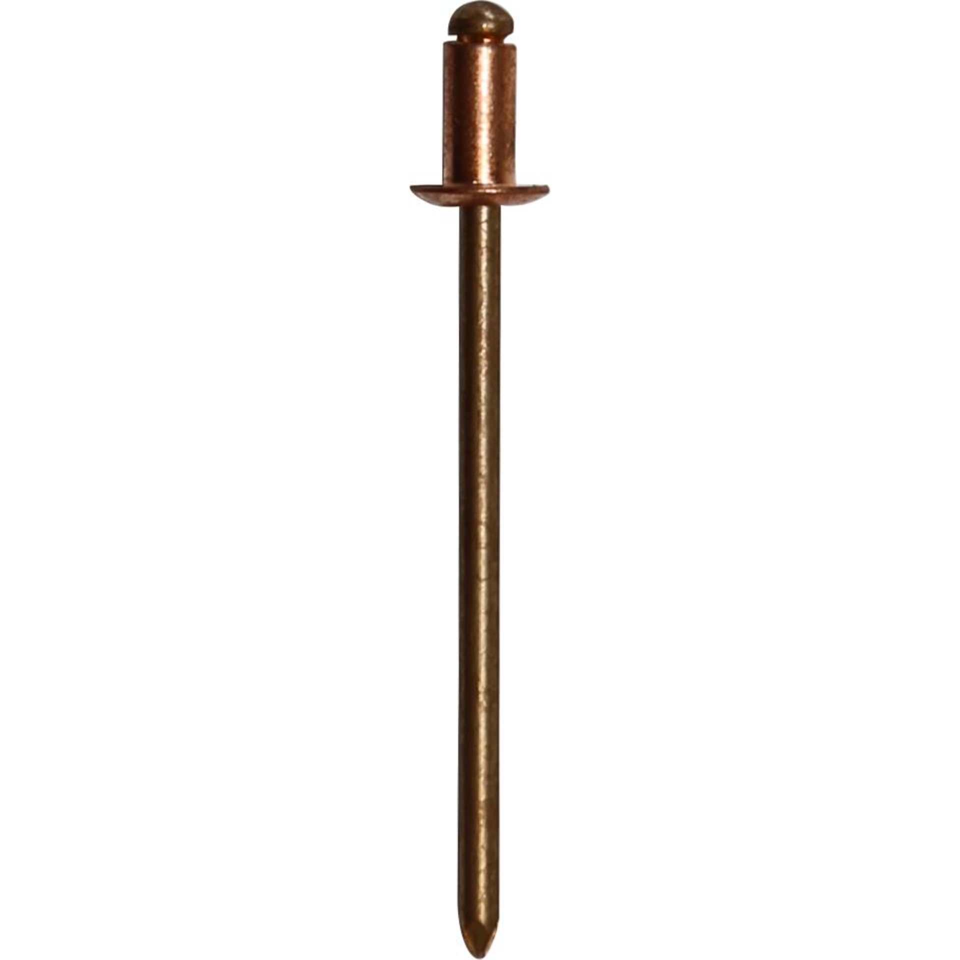 Blindnieten Kupfer/Bronze 3,0 x 10