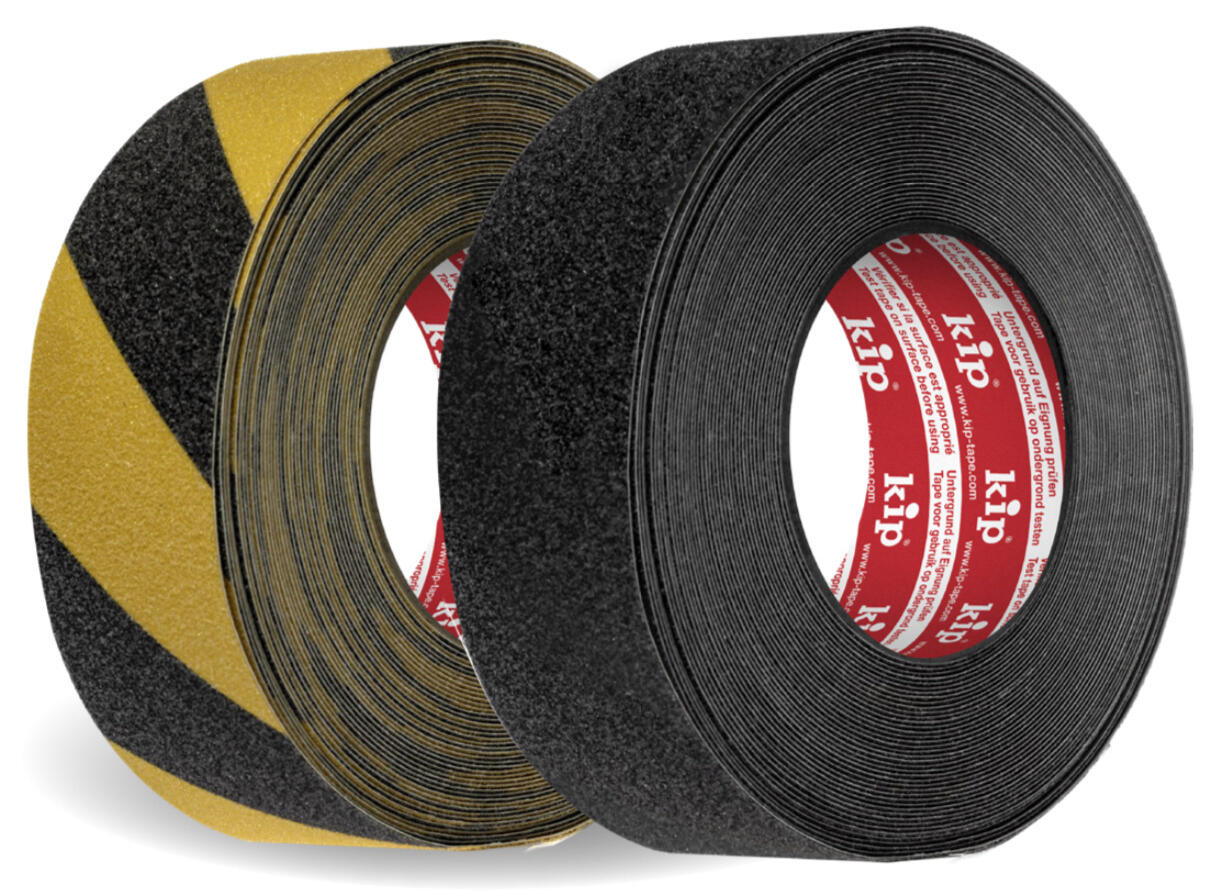 247 Kip Anti-Rutschband gelb / schwarz 50mm x 15m