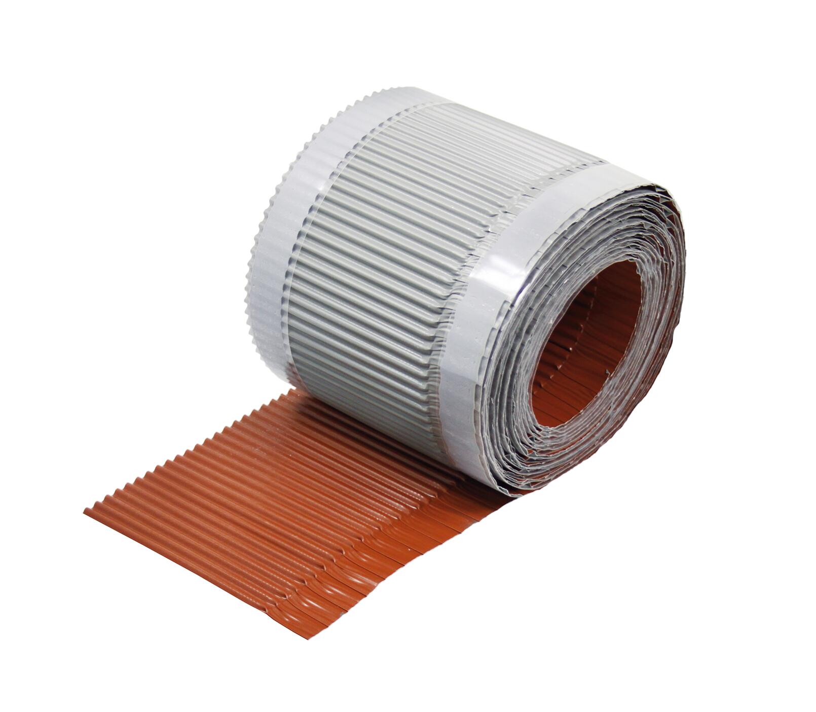 ALUFLEX - Brüstung 150 mm x 10 m anthrazit (RAL 7016) / m
