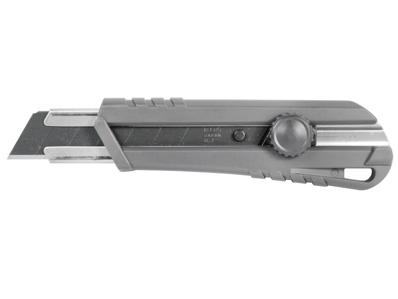 Cuttermesser KDS H-13 / 25mm Klingenbreite mit Feststellrädchen