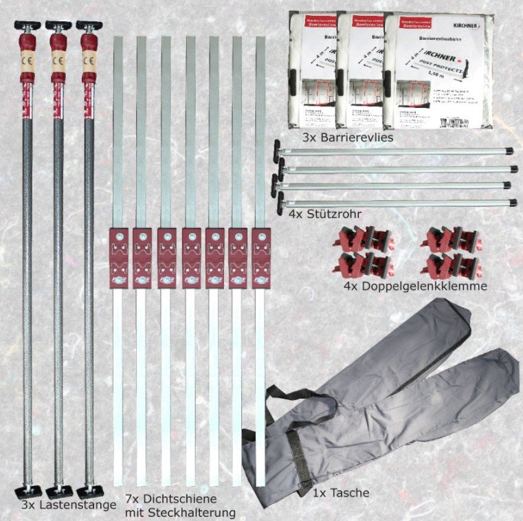 Staubschutzwand Komplettpaket