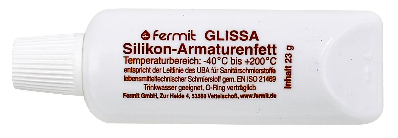 Glissa Silikon- Armaturenfett 23 g Tube