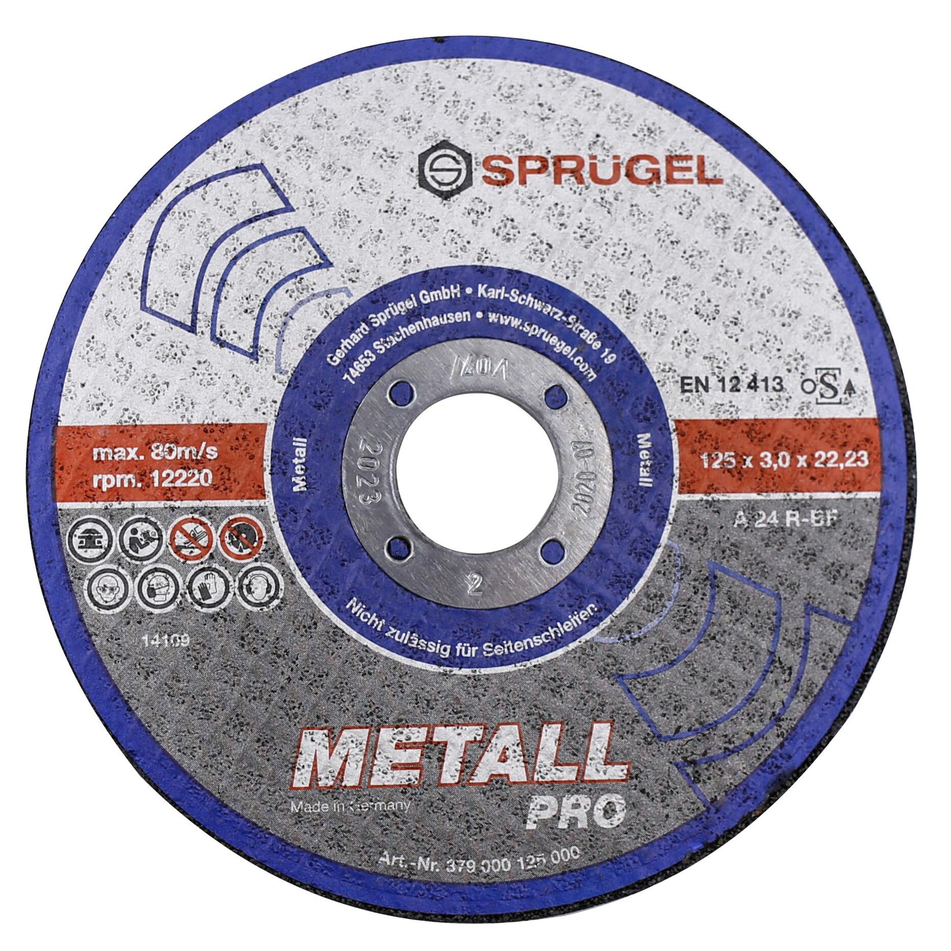 METALL PRO Trennscheiben 115 x 2,5 x 22,23 mm
