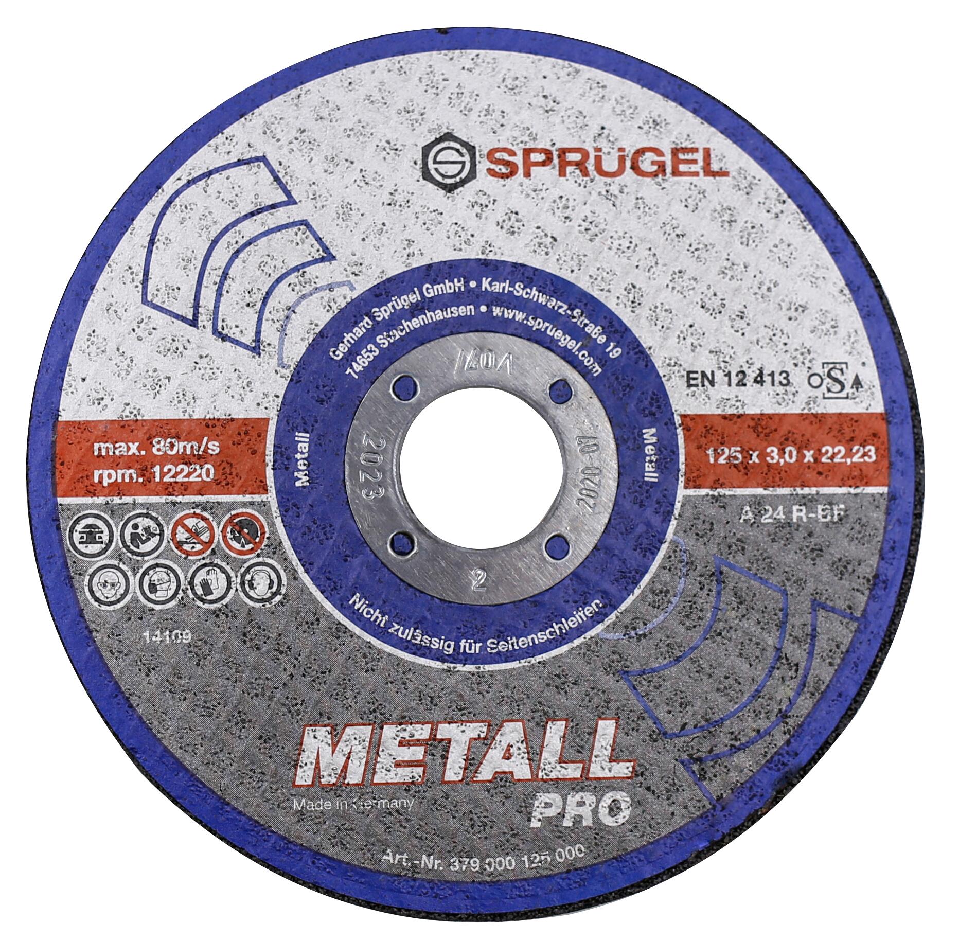 METALL PRO Trennscheiben 115 x 2,5 x 22,23 mm