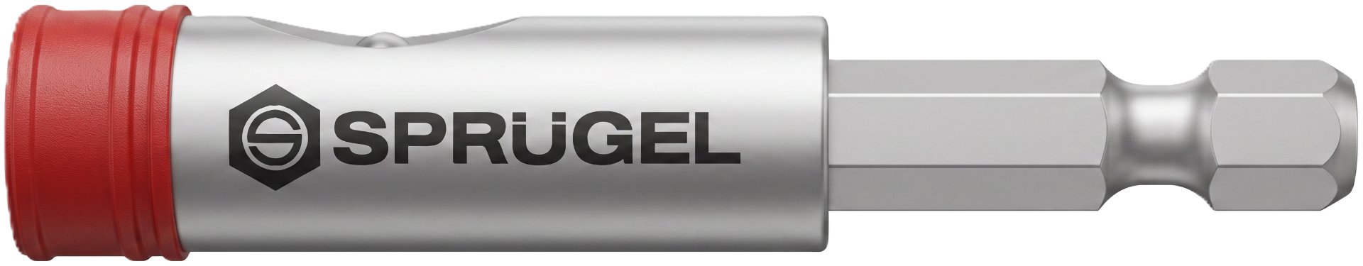 Magnethalter mit Kugel mit Schnelllöseknopf, magnetisch 1/4"