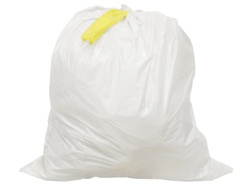 MÜLLSÄCKE MIT ZUGBAND 15ST/ROLLE 60 LTR 640x710 30µ 603.60