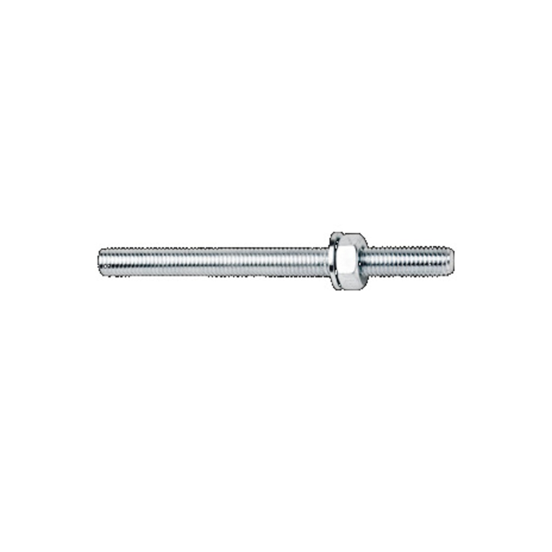 Gewinde- Ankerstange verzinkt 10x130 mm / NL 22 mm