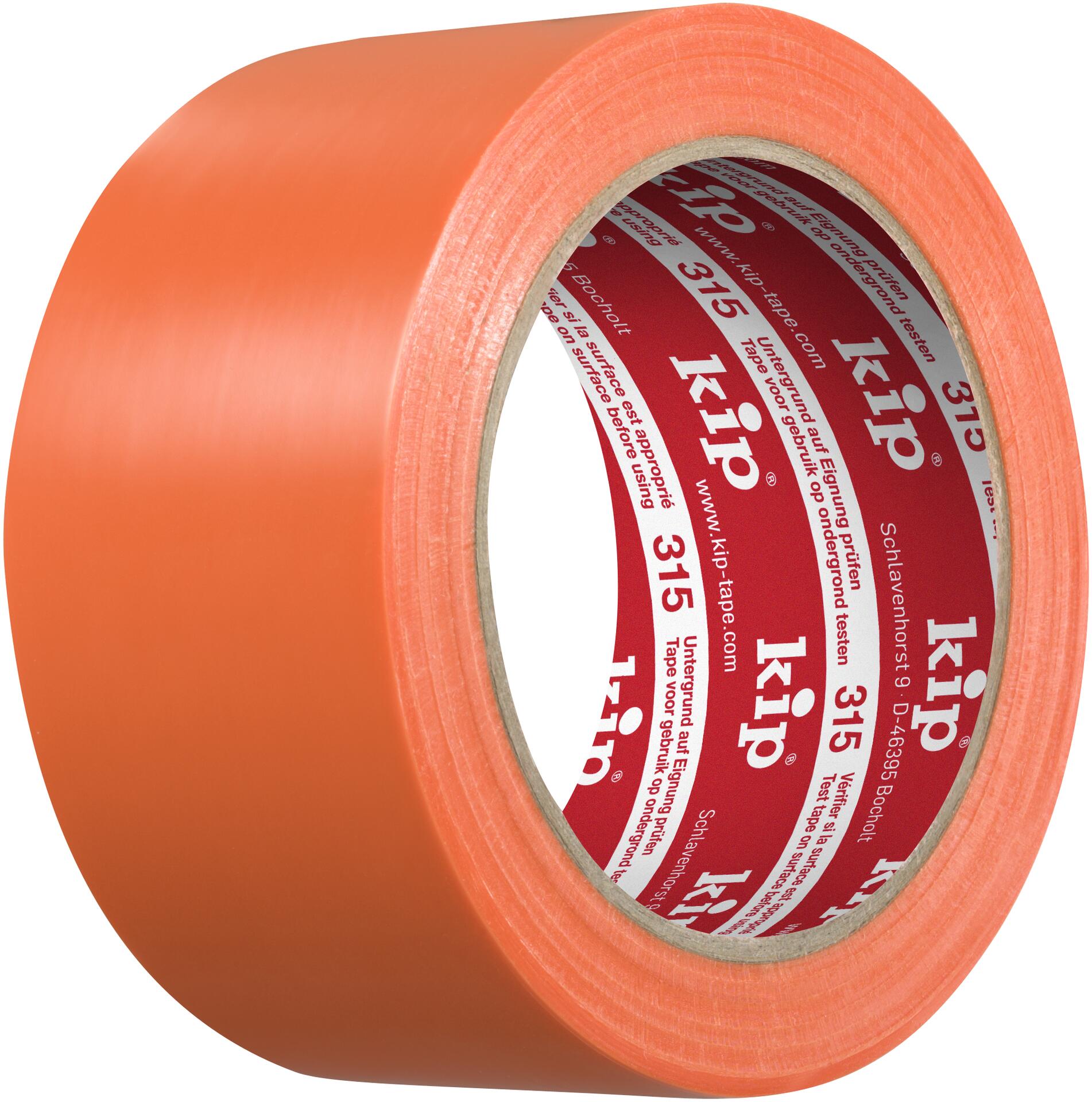 315 Kip PVC-Schutzband – glatt, gelb 30mm x 33m