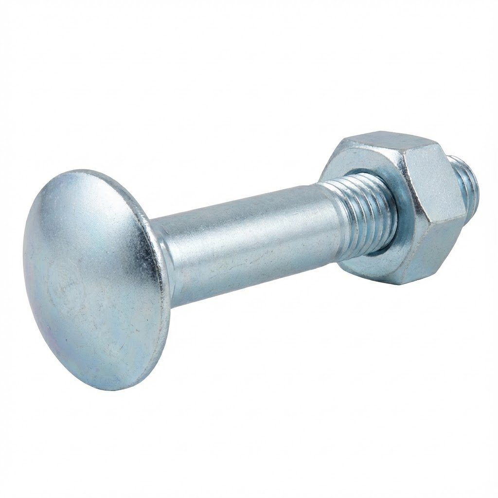 DIN 603 zi. Schloßschraube 5 x 16 mit Mutter