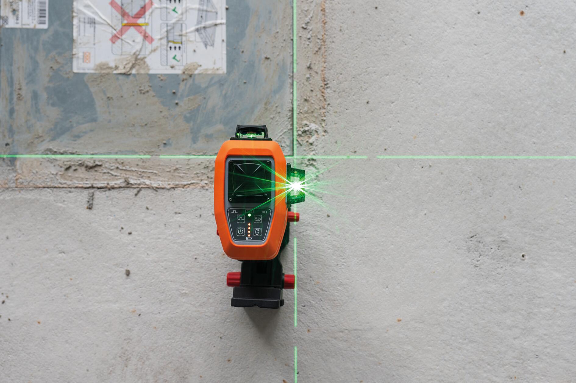 Multilinienlaser X-liner 4D green