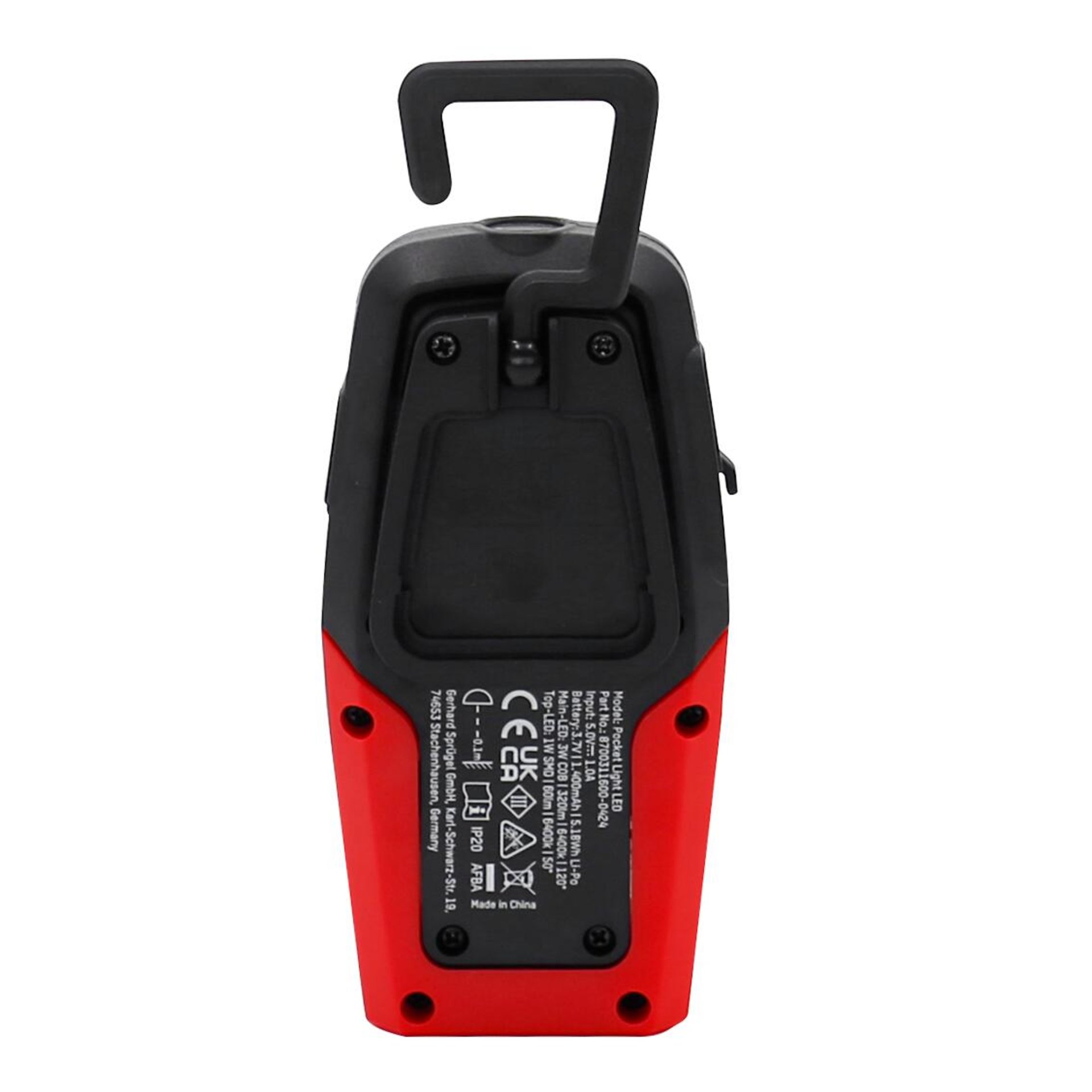 SPRÜGEL POCKET LIGHT LED inkl. USB-Ladekabel
