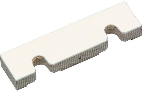 LEIFELD Montageplatte mit Schallentkopplungsplatte Stichmaß 100mm