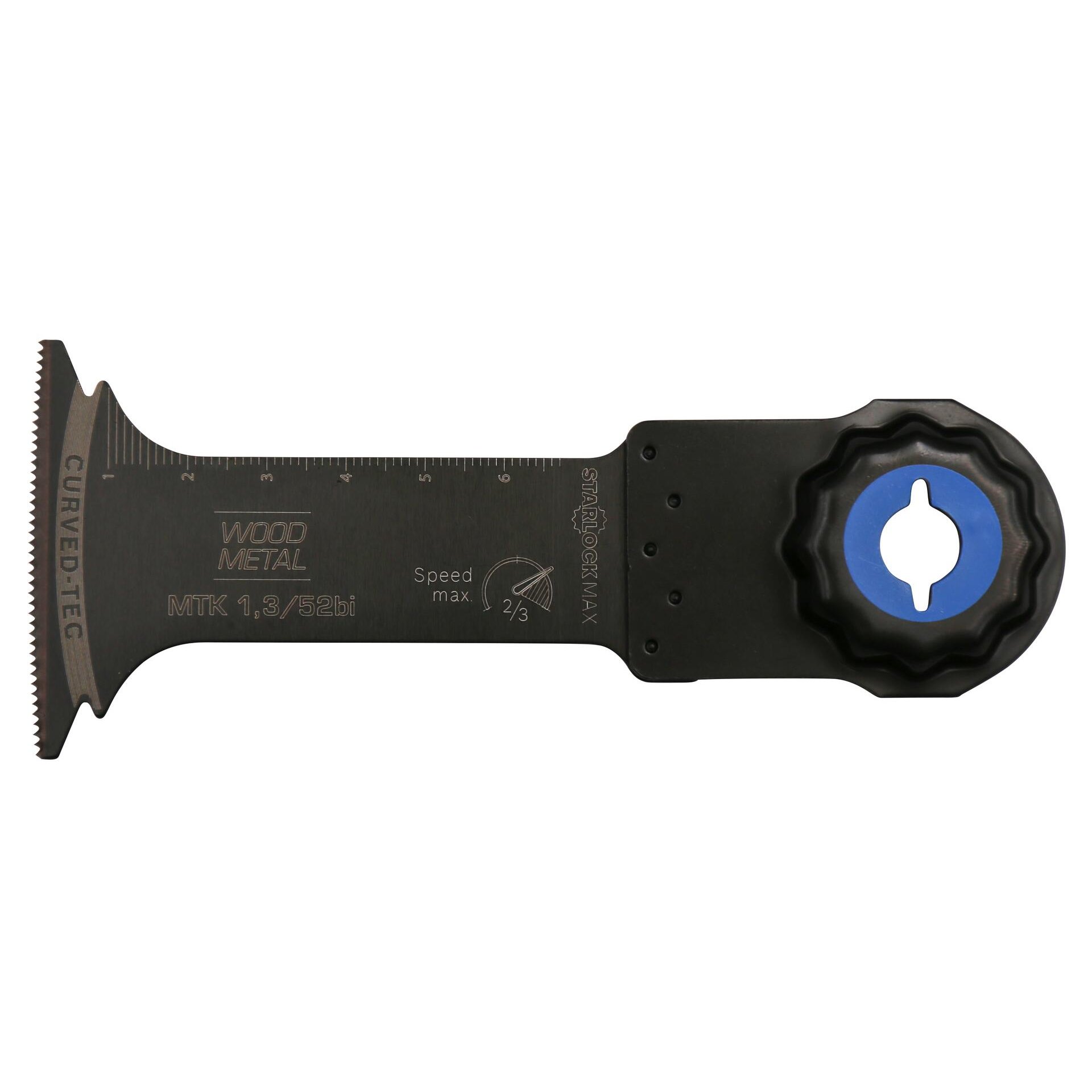 STARLOCK MAX Tauchsägeblatt curved B52xL74mm / Zt. 13mm / Box 5 / Holz-Metall