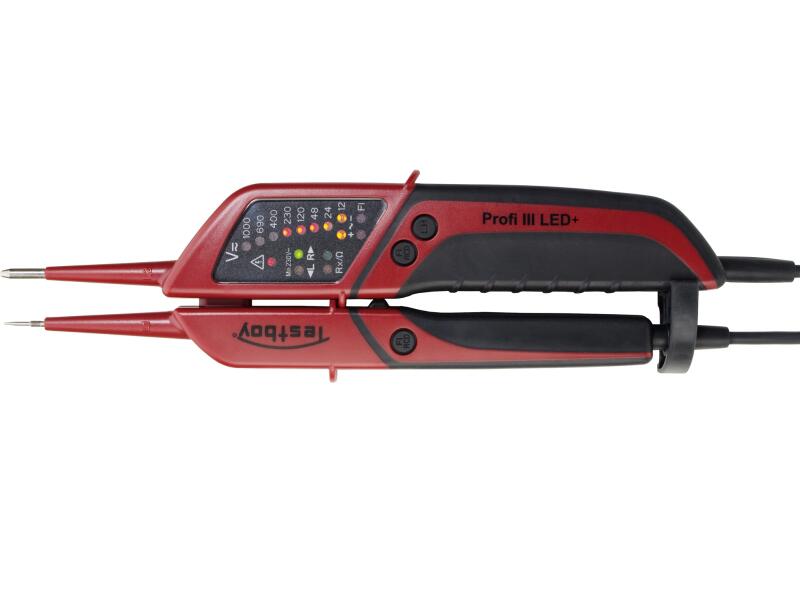 Spannungs- und Durchgangsprüfer Testboy Profi III LED+