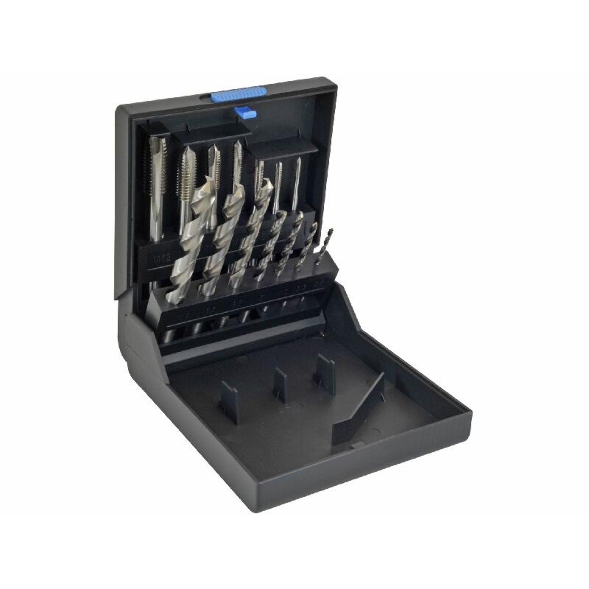 Maschinengewindebohrer-Satz HSS-E inkl. Kernlochspiralbohrer