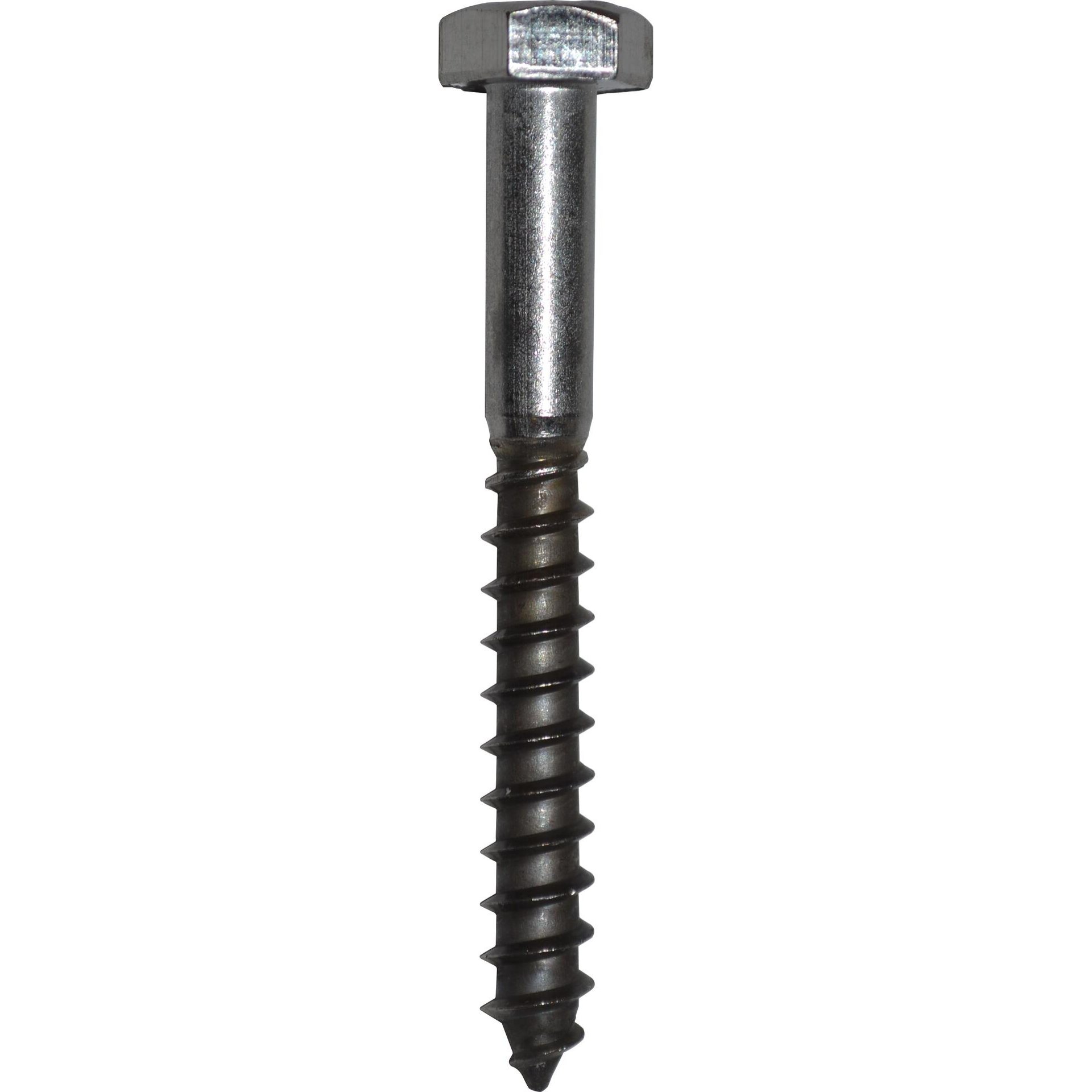 DIN 571 V2A 6k.-Holzschraube 5 x 60