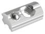 Nutenstein für Modulklemmen M8, 22 x 9,8 x 12,8 mm, Aluminium
