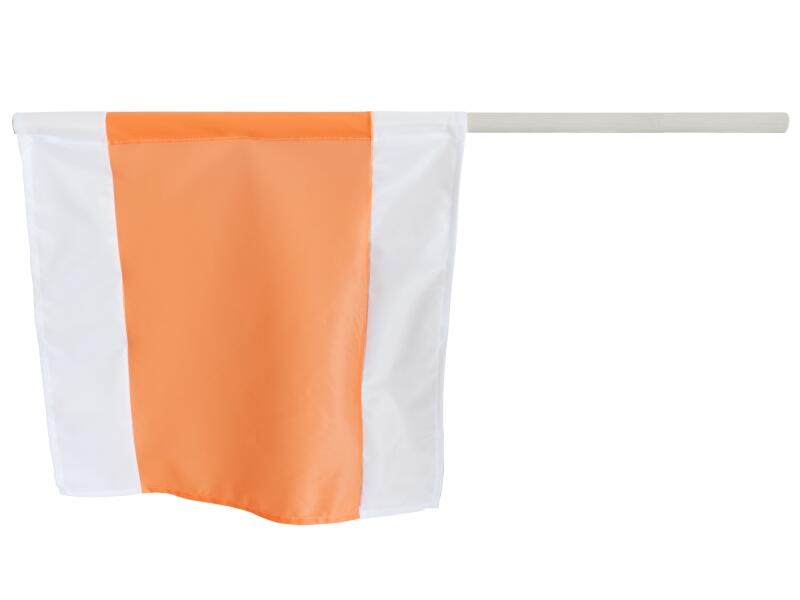 Warnfahne Polyester 50x50cm 910.50