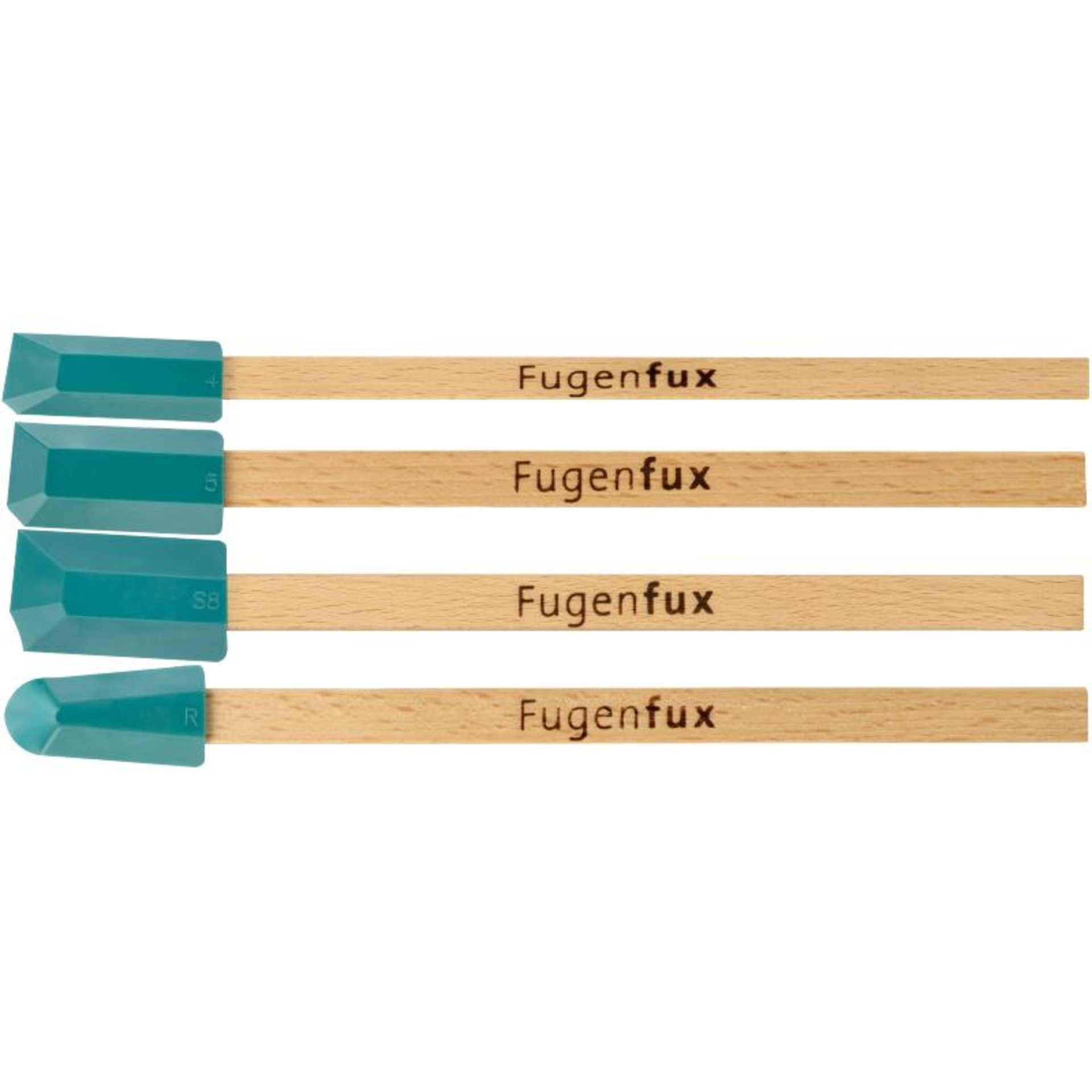 FUGENFUX ABZIEHER MIX-SET, 4-TLG, GRÜN 14.041