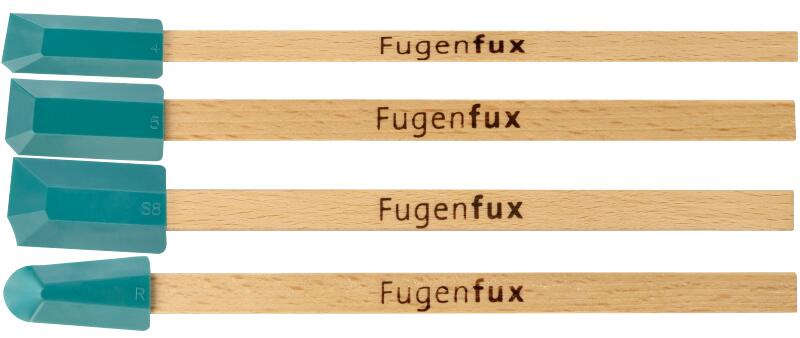 FUGENFUX ABZIEHER MIX-SET, 4-TLG, GRÜN 14.041