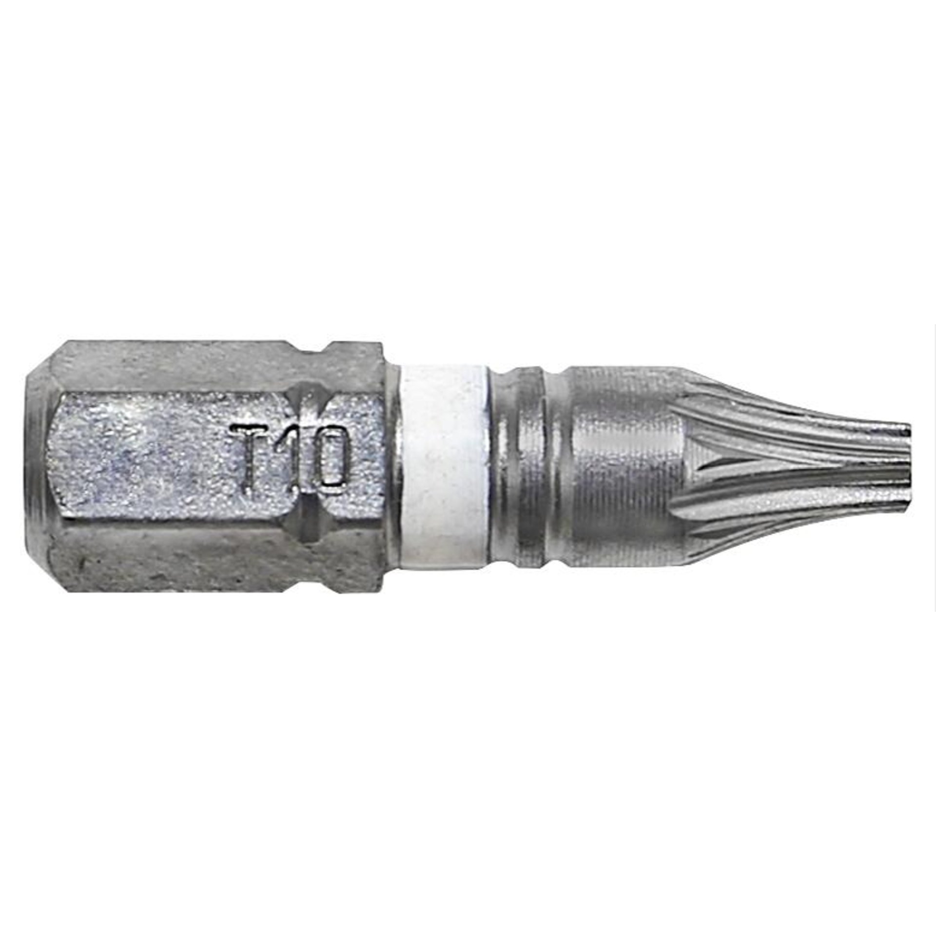 ICONE Bit-Set 25 mm, 10-Stück TX 10 Weiß