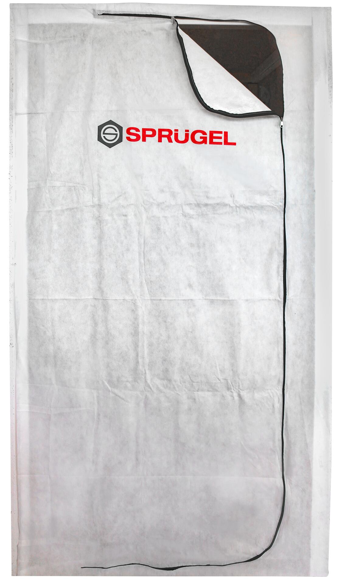 SPRÜGEL Staubschutztüren 3 Stück (110 x 220cm) inkl. KIP 389/19