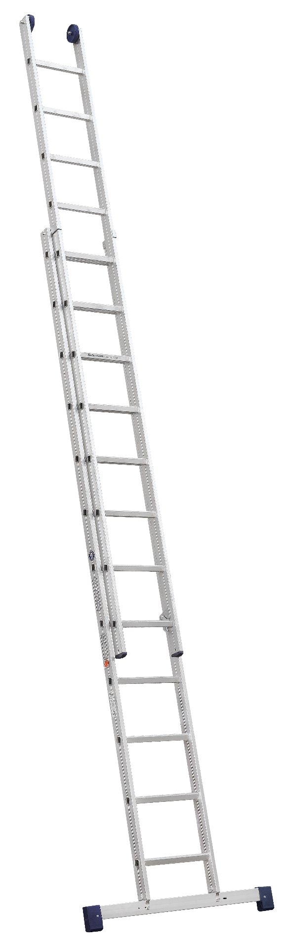 Schiebeleiter ohne Seilzug Alu
