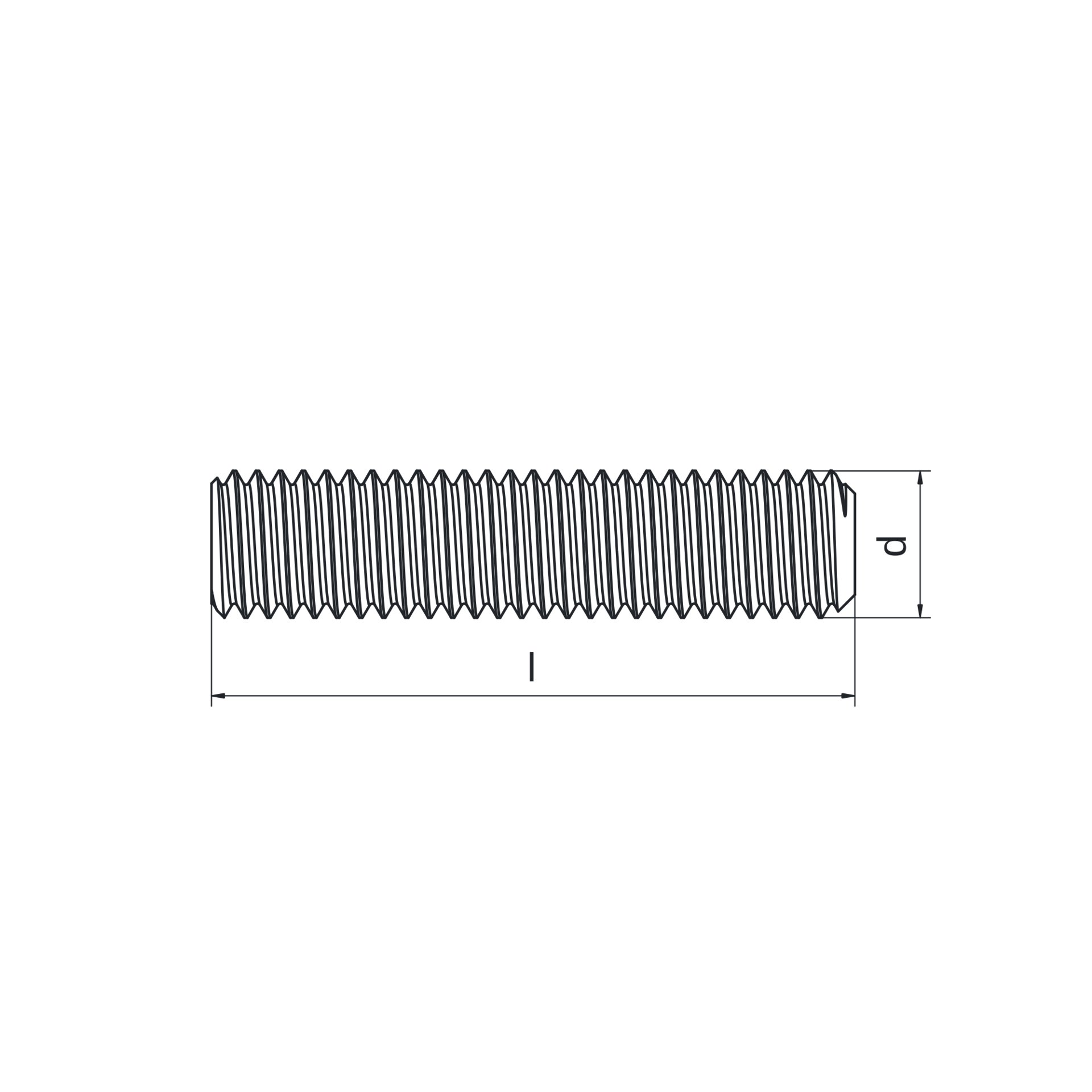 Technische Maßzeichnung