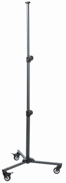Teleskopstativ Vega und Nova-Leuchten, fahrbar (70-190cm) 540.90