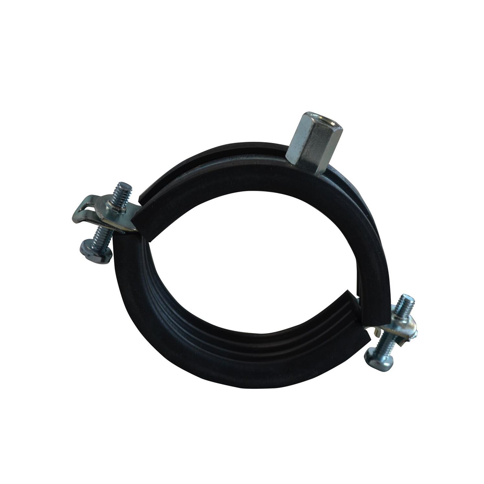 Lüftungsrohrschelle 2-teilig 75 mm DN 71 M8+M10
